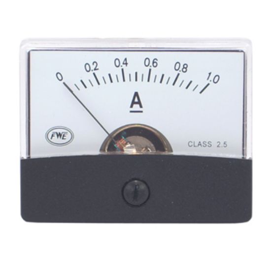Picture of AMPMETER ANA DC   1A0    60x45