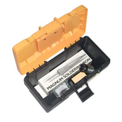 Picture of CONSIST OF IRON,STAND & 10M 0.9 SOLDER IN TOOL BOX