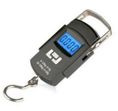 Picture of DIGITAL HAND HELD  SCALE - BLACK