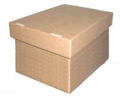 Picture of BOX SQU 2P A4 INT=300x215x220mm DIE CUT