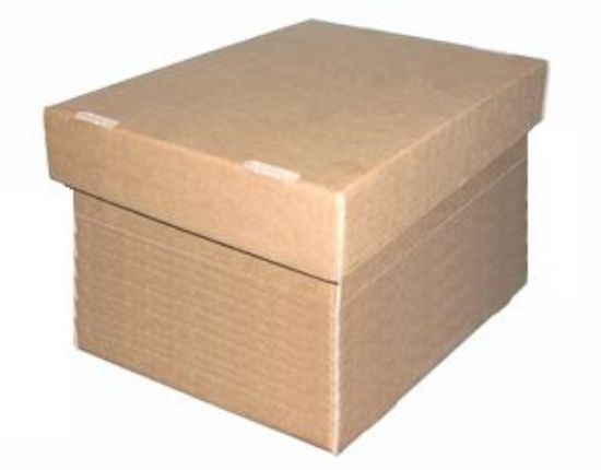 Picture of BOX SQU 2P A4 INT=300x215x220mm DIE CUT
