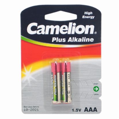 Picture of R03/AAA BATTERY 1.5V 2/PACK ALKALINE