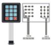 Picture of KEYPAD MEMBRANE MATRIX 3x4