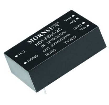 Picture of DC-DC CONVERTER DIP I=10.8-13.2VDC O=600VDC 2mA