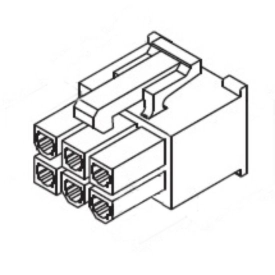 Picture of HOUSING SOCKET DUAL 06W   5557