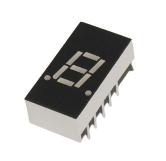 Picture of DISP 7-SEGMENT CA GREEN 7.6mm