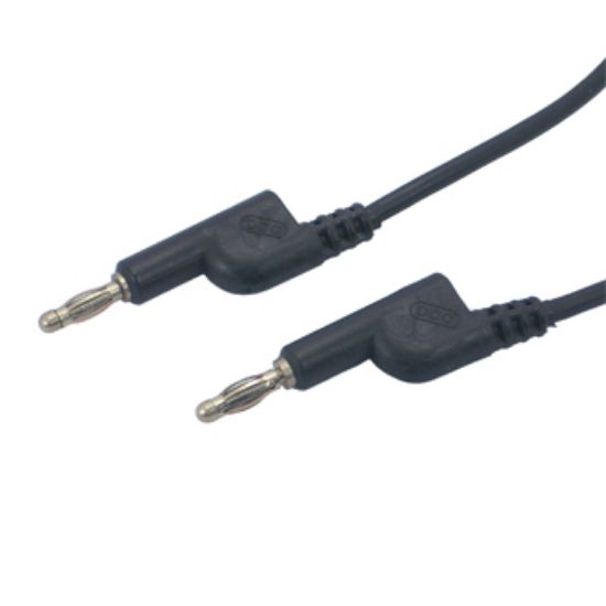 Picture of LEAD BANANA PLUG 4MM 1-M BLACK
