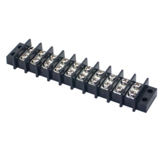 Picture of BARRIER TERMINAL STRIP 10W 11mm DUAL