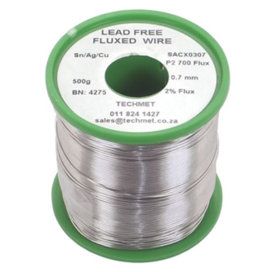 Picture of SOLDER WIRE LEAD-FREE 0.7mm 500G ROLLS