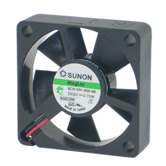 Picture of 5VDC AXIAL FAN 35sqx10mm VAPO 7CFM LEAD