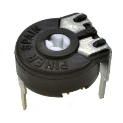 Picture of PRESET POTENTIOMETER 10MM T-ADJ SCR 470K