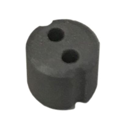 Picture of FERRITE BEAD 2 HOLE 6.5x5.7x1.5mm GROOVED