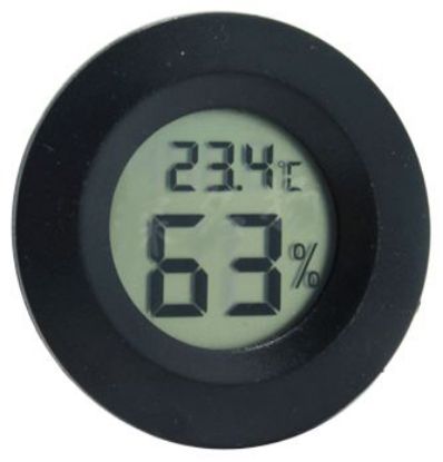 Picture of THERMOMETER / HYGROMETER, LCD PANEL MOUNT