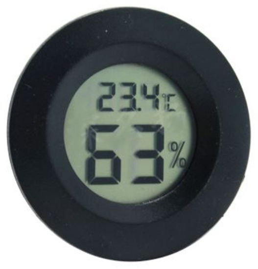 Picture of THERMOMETER / HYGROMETER, LCD PANEL MOUNT