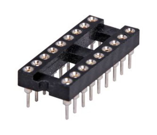 Picture of IC SOCKET 0.3 18W TULIP RND NAR 26PCS/TUBE