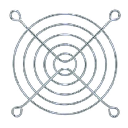 Picture of CHROME METAL FINGER GUARD FOR 92mm FAN