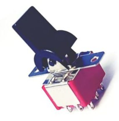 Picture of MINI TOOGLE SWITCH TPDT ON-ON LEVER