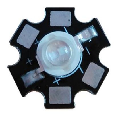 Picture of UV-C LED 1WATT 265nm 150mA PCB=20MM