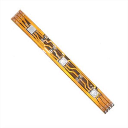 Picture of LED STRIP 3528 IP65 RED 12V 0.1W - 50mm STRIP OF 3 LEDS