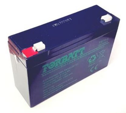 Picture of BATTERY SLA 6V 10AH 151x50x101