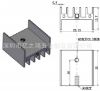Picture of HEATSINK TO218 / TO220 23x16x25 BLACK