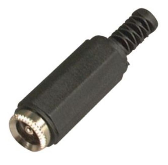 Picture of PLUG / JACK DC-POWER 2.1mm IN-LINE SM