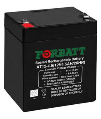 Picture of BATTERY SLA/VLRA 12V 4.5AH 90x70x100