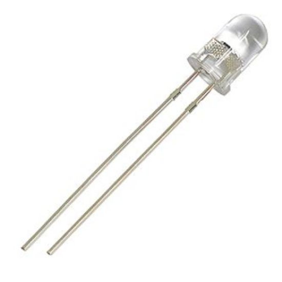 Picture of 5MM CLEAR YELLOW 2K5 20A 30-DEG 588-595nM