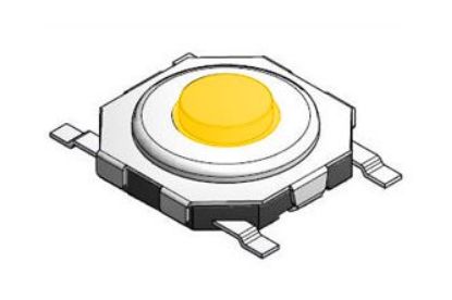 Picture of SMD TACTILE SWITCH 5.1x5.1mm H=1.5mm YL