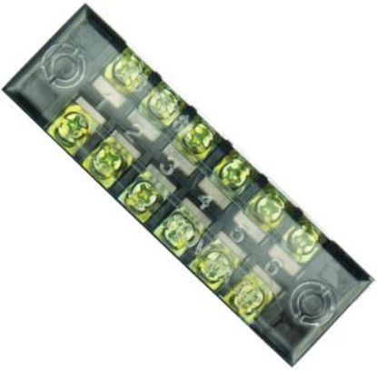Picture of BARRIER TERMINAL BLOCK 600V 15A 6W