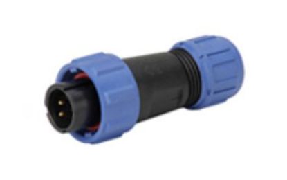 Picture of IN-LINE PLUG / MALE 2P IP67 BAYONET