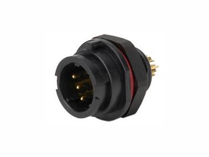 Picture of PANEL MOUNT PLUG / MALE 3P IP67 BAYONET