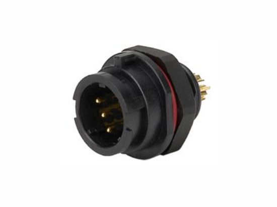 Picture of PANEL MOUNT PLUG / MALE 3P IP67 BAYONET