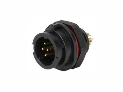 Picture of PANEL MOUNT PLUG / MALE 4P IP67 BAYONET