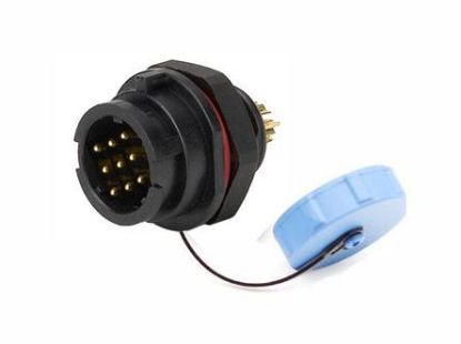 Picture of PANEL MOUNT PLUG / MALE 7P IP67 BAYONET