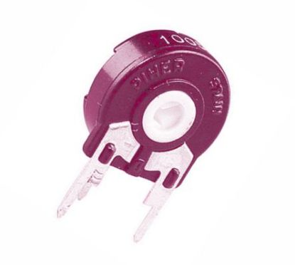 Picture of PRESET 15MM S-ADJ OVAL RED 100E
