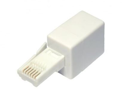 Picture of ADAPTER RJ11 SOC TO BRITISH TELEPHONE PLUG