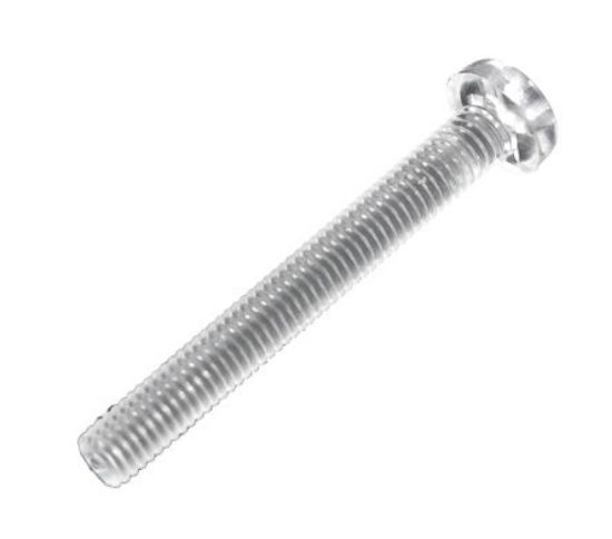 Picture of PHILIPS HEAD NYLON SCREW TRANSPARENT M3x25