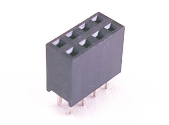 Picture of SOCKET HOUSED DIL 8-W P=2.54mm