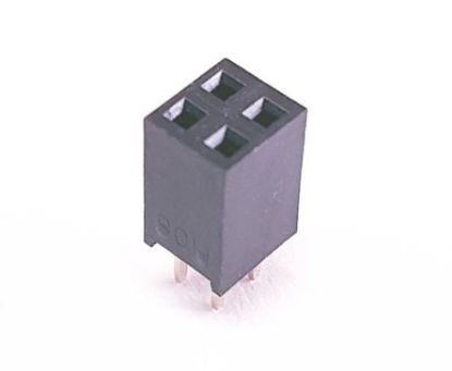 Picture of SOCKET HOUSED DIL 4-W P=2.54mm