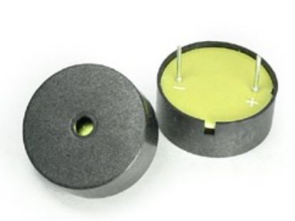 Picture of PIEZO BUZZER SELF DRIVEN 12V 12mA 23x9.8 PCB=15