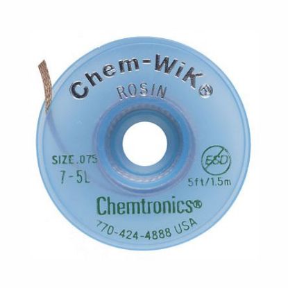 Picture of DESOLDERING WICK / TAPE W=1.9mm GREEN (NO-CLEAN) 1.5m/ROLL