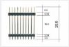 Picture of EXTENDED HEADER SIL STRAIGHT 10W TH=29.5MM - DEBULK