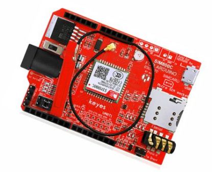 Picture of SIM800C GSM SHIELD / BOARD FOR ARDUINO