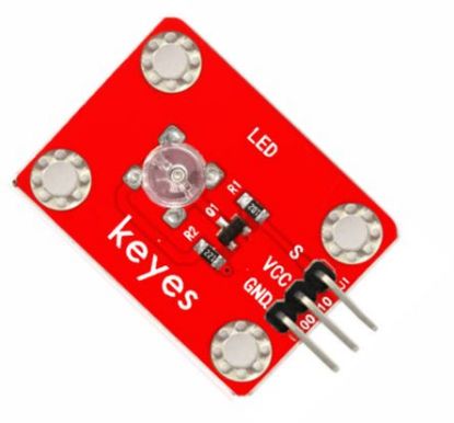 Picture of YELLOW LED STRAW HAT BOARD FOR ARDUINO