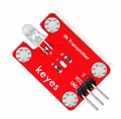 Picture of IR DATA TRANSMITTER BOARD FOR ARDUINO