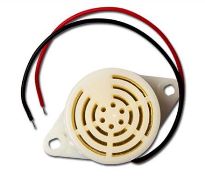 Picture of PIEZZO BUZZER 3V-24V D=30mm W/LEADS SELF DRIVEN