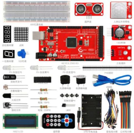 Picture of BASIC STARTER KIT ARDUINO MEGA 2560 R3
