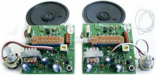 Picture of WALKY TALKY 27MHz 1 PAIR AND 2 SPEAKERS