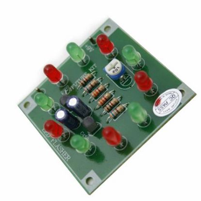Picture of TEN LED FLASHER STRAIGHT PATTERN KIT 9-12VDC